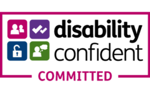 Disability Confident Committed logo