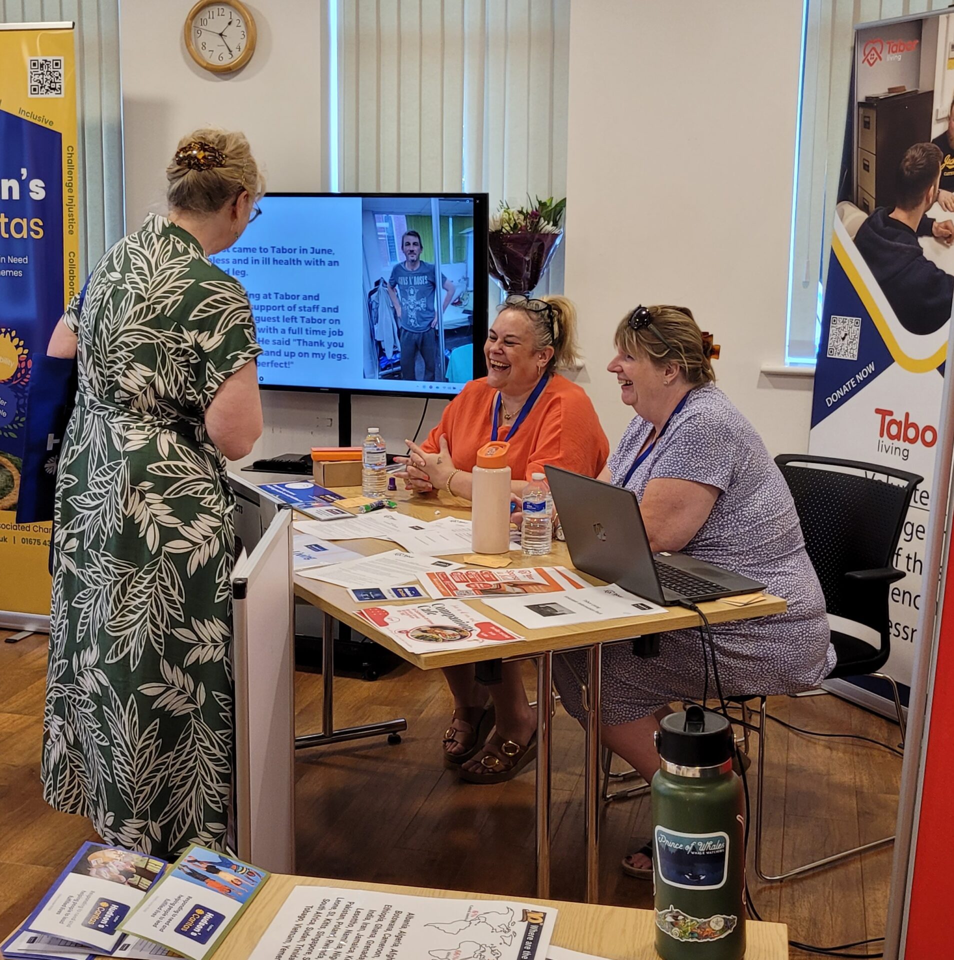Tabor stand website